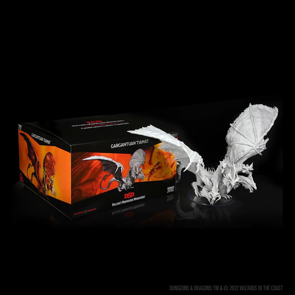 Dungeons &amp; Dragons Nolzur`s Marvelous Unpainted Miniatures: Gargantuan Tiamat