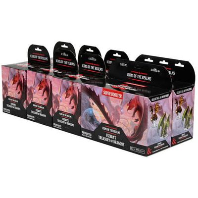 Dungeons &amp; Dragons: Icons of the Realms Set 22 Fizban`s Treasury of Dragons Standard Booster Brick (8)