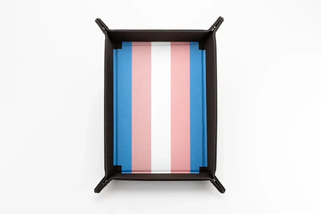 Pride Flag Dice Trays: Transgender Flag