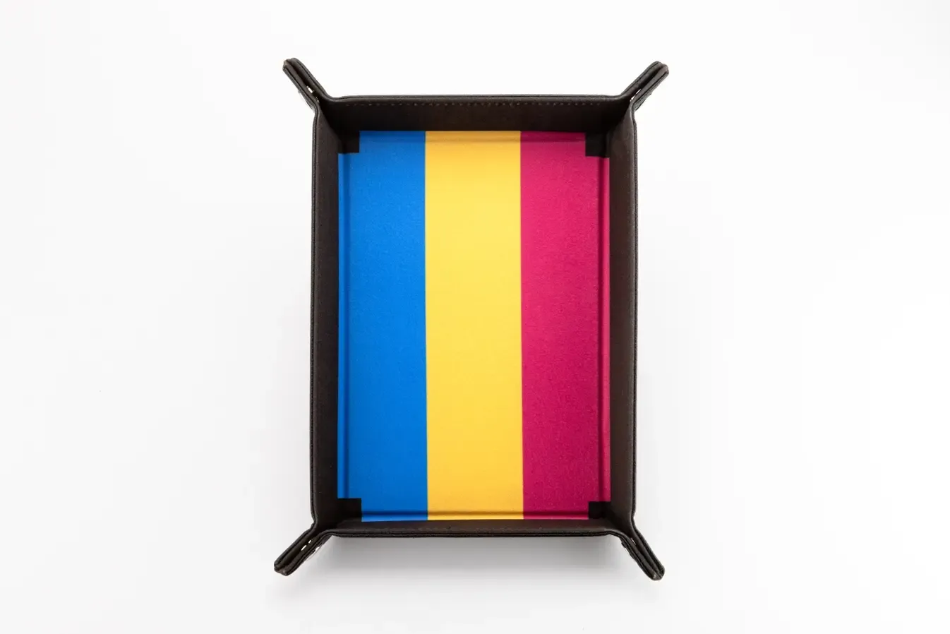 Pride Flag Dice Trays: Pansexual Flag