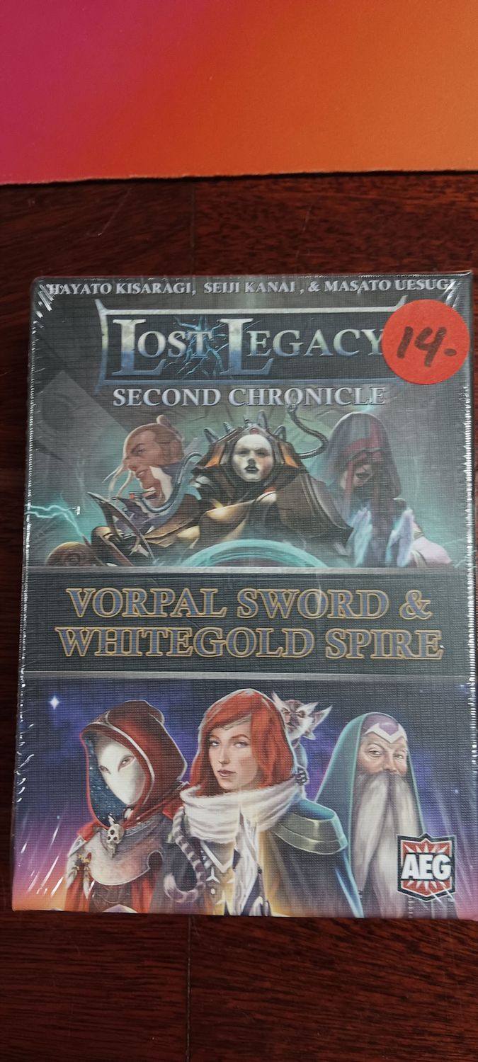 C- Lost Legacy: Vorpal Sword &amp; Whitegold Spire