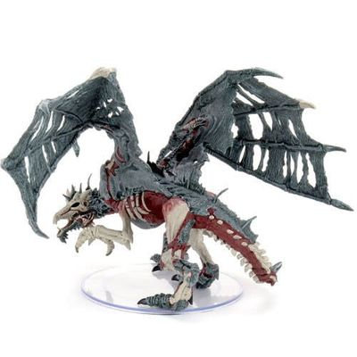Dungeons &amp; Dragons Icons of the Realms: Set 18 Boneyard Premium - Green Dracolich