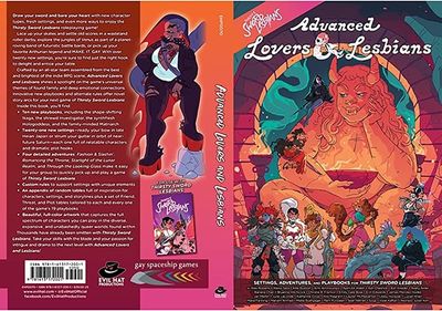 Thirsty Sword Lesbians RPG: Advanced Lovers &amp; Lesbians Hardcover