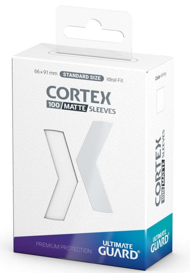 Ultimate Guard CORTEX Sleeves White Matte 100ct Packs