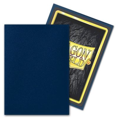 Dragon Shield: (100) Matte Midnight Blue