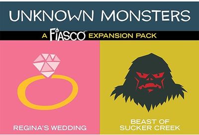 Fiasco RPG: Unknown Monsters Expansion Pack