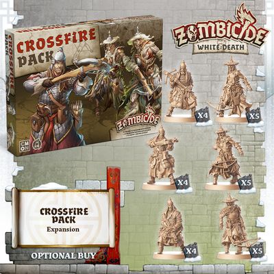Zombicide: White Death: Crossfire Pack