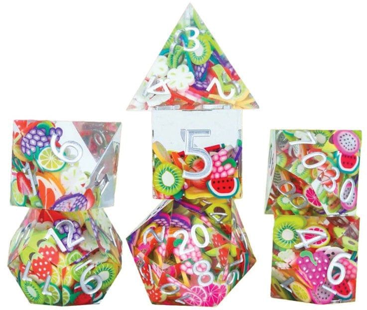 RPG Dice Set (7): Sharp-Edged: Sharp Fruit