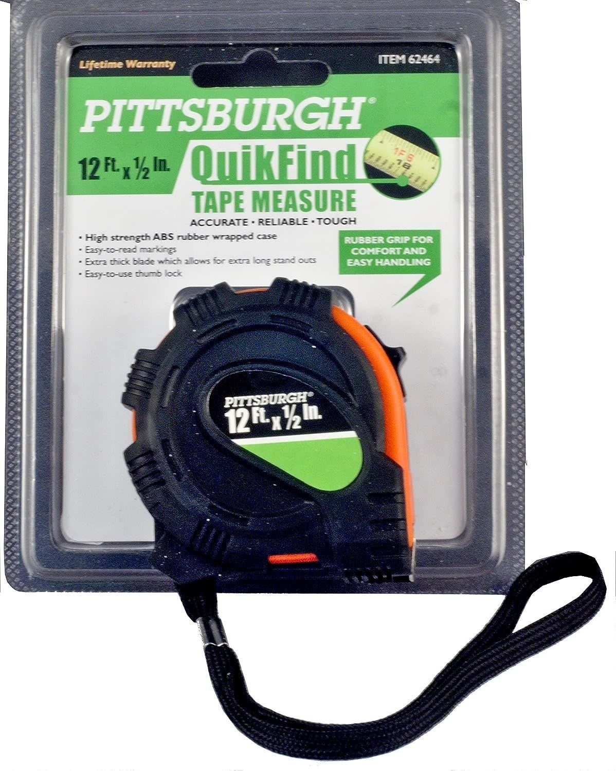 QuikFind Tape Measure 12ft