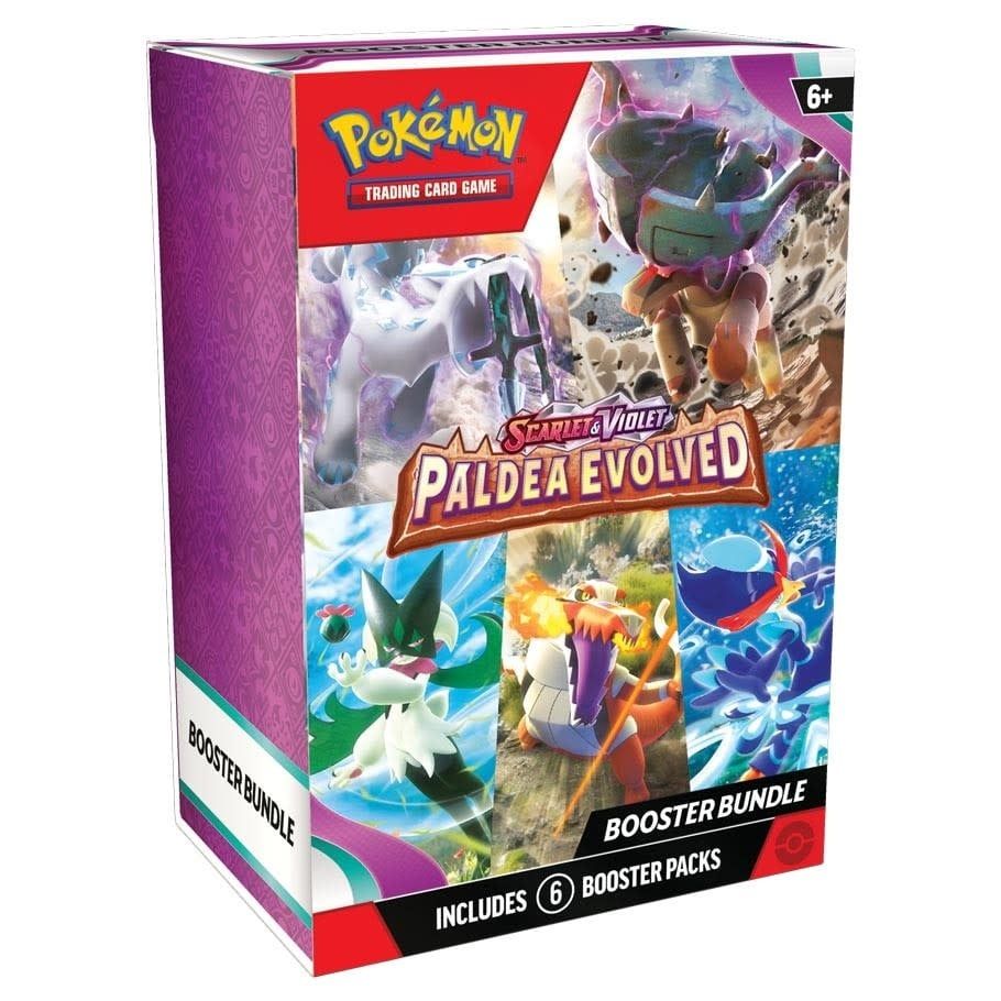 PKM: Scarlet &amp; Violet: Paldea Evolved: Booster Bundle