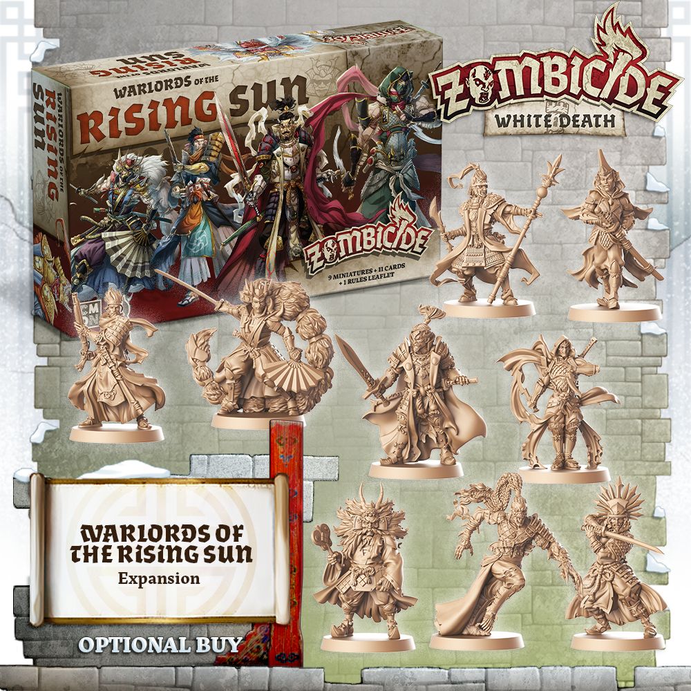 Zombicide: White Death: Warlords of the Rising Sun