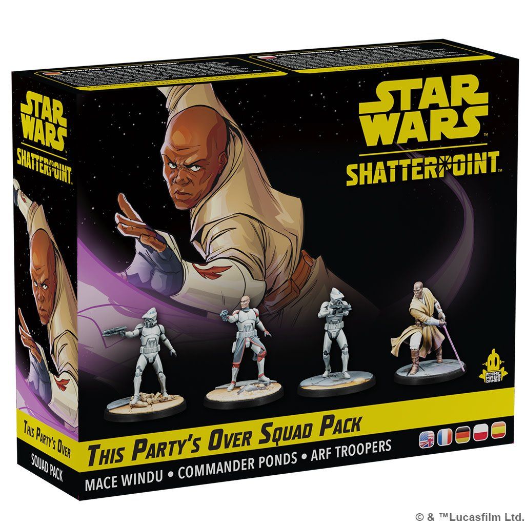 Star Wars: Shatterpoint - This Party&#39;s Over: Mace Windu Squad Pack