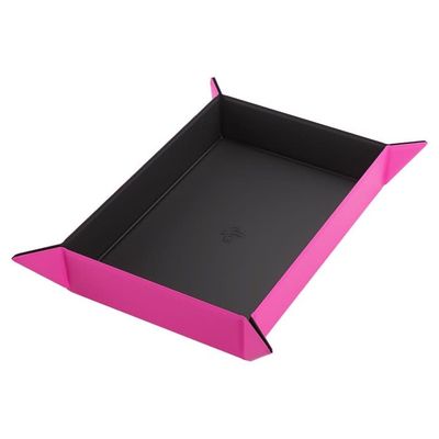 Dice Tray: Rectangle: BK/PK
