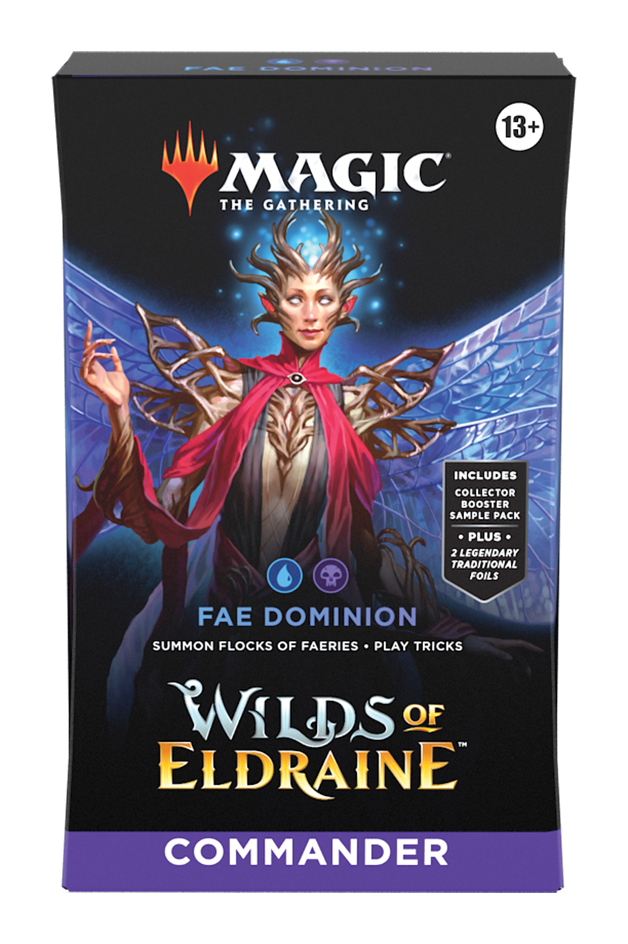 Magic the Gathering CCG: Wilds of Eldraine Commander Deck - Fae Dominion