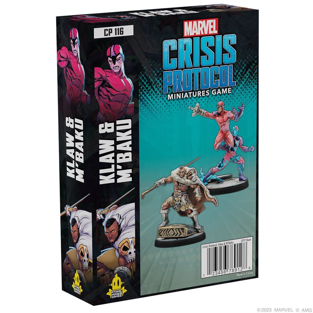 Marvel: Crisis Protocol - Klaw &amp; M&#39;Baku