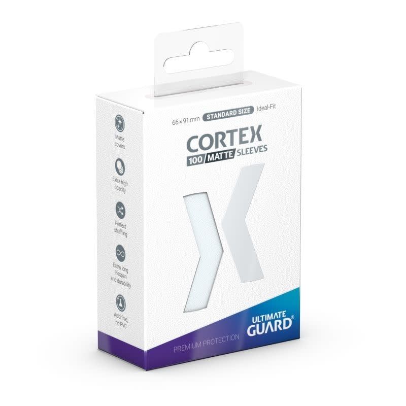 Ultimate Guard CORTEX Sleeves Transparent Matte 100ct Packs