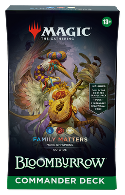 Magic the Gathering CCG: Bloomburrow Commander Deck - FAMILY MATTERS