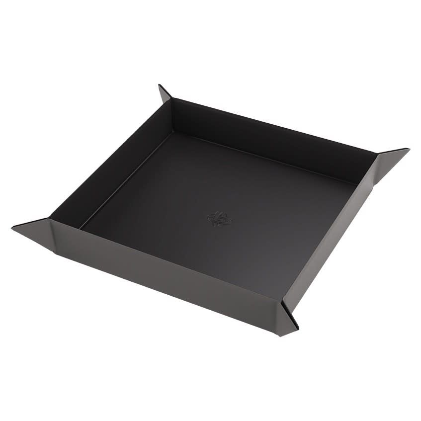 Dice Tray: Square: BK/GY