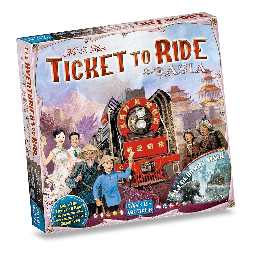 TICKET TO RIDE: ASIA MAP COLLECTION 1