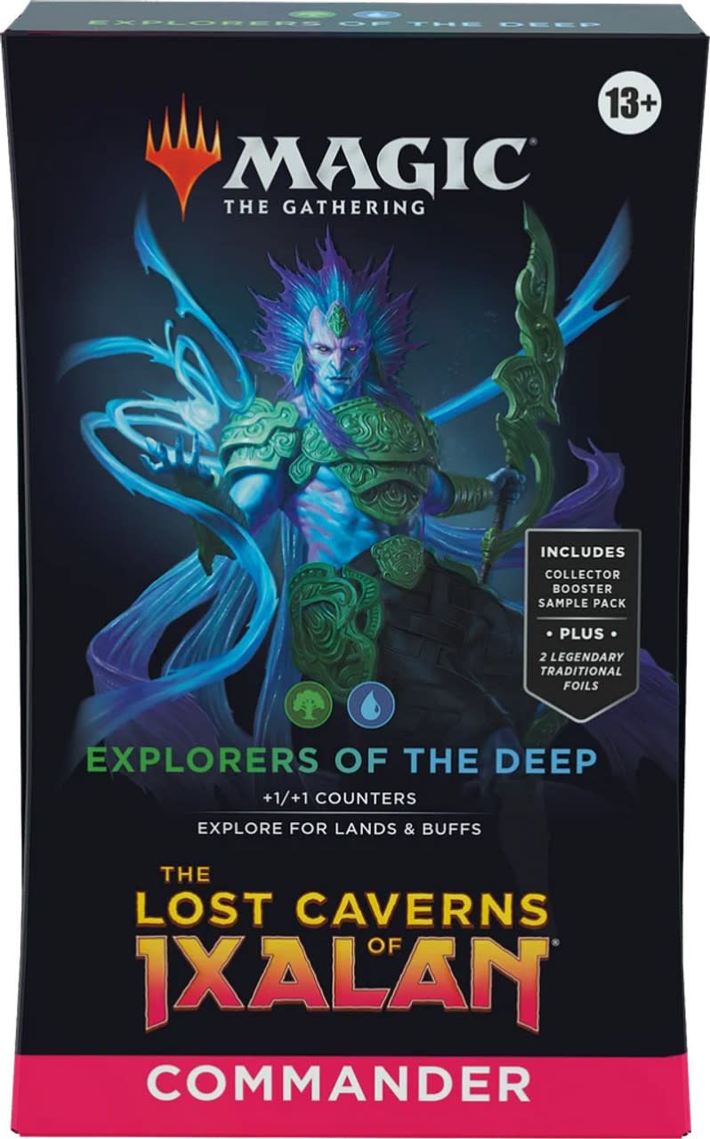 Magic the Gathering CCG: Lost Caverns of Ixalan Commander Deck - Explorers of the Deep