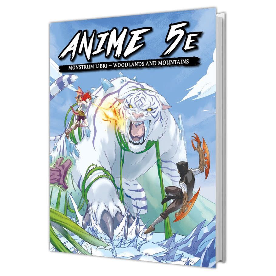 D&amp;D 5E: Anime 5E: Monstrum Libri Volume 1 Woodlands and Mountains