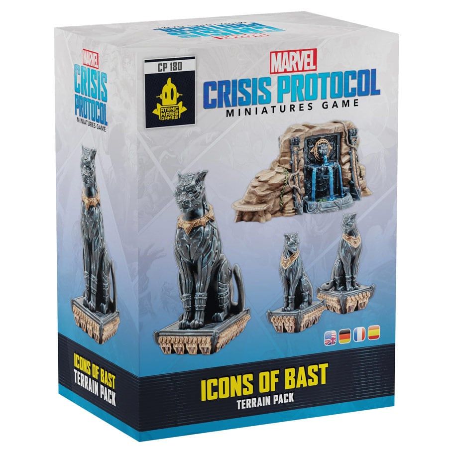 Marvel: Crisis Protocol - Icons of Bast Terrain Pack