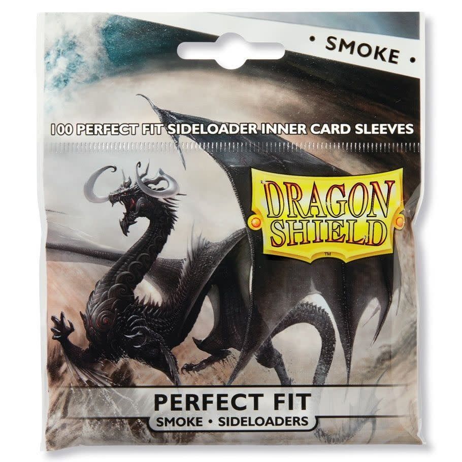 Dragon Shields: (100) Perfect-Fit: Side-Loading Smoke
