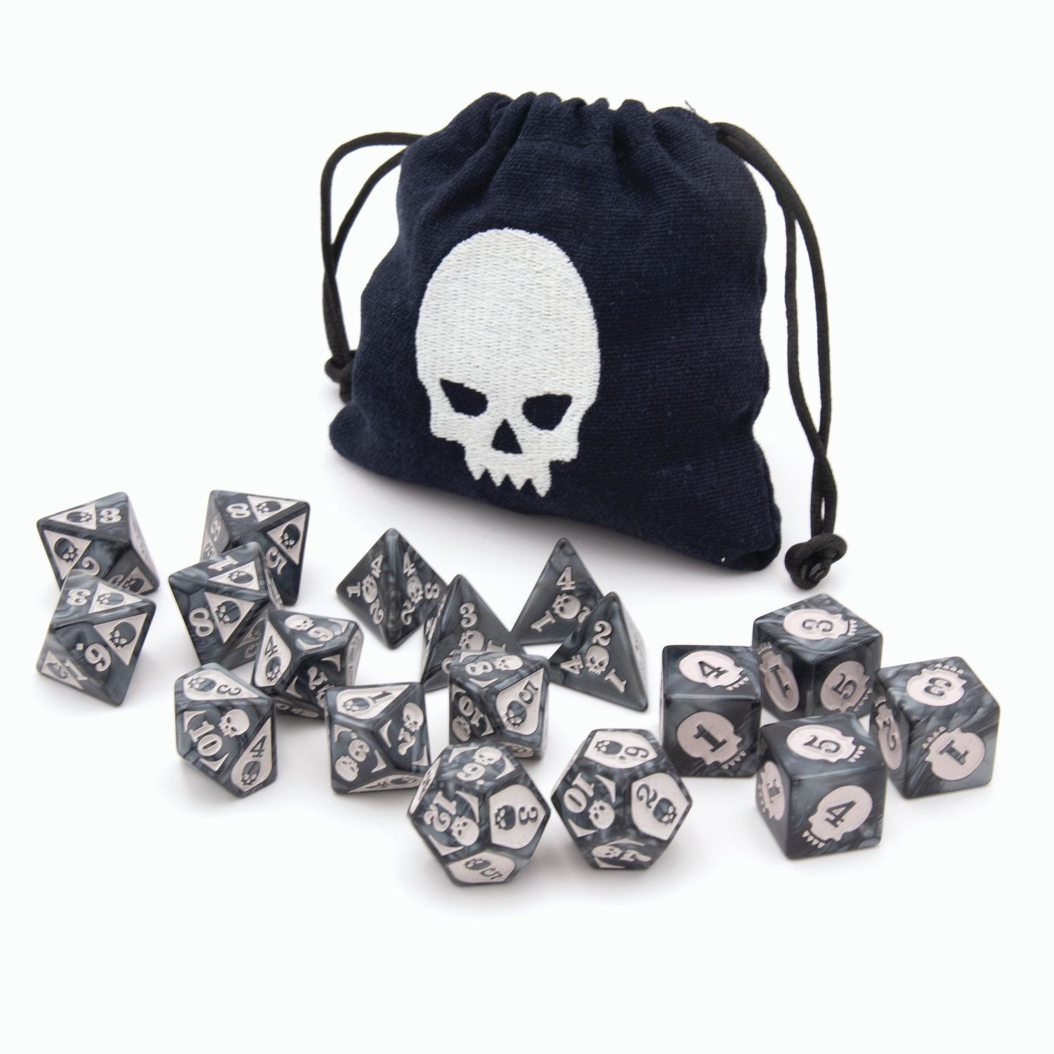 Dice Set (18): Necrotic Damage
