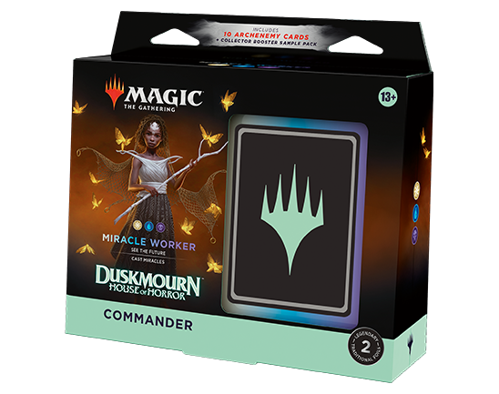 Magic the Gathering CCG: Duskmourn - House of Horror Commander Deck MIRACLE WORKER