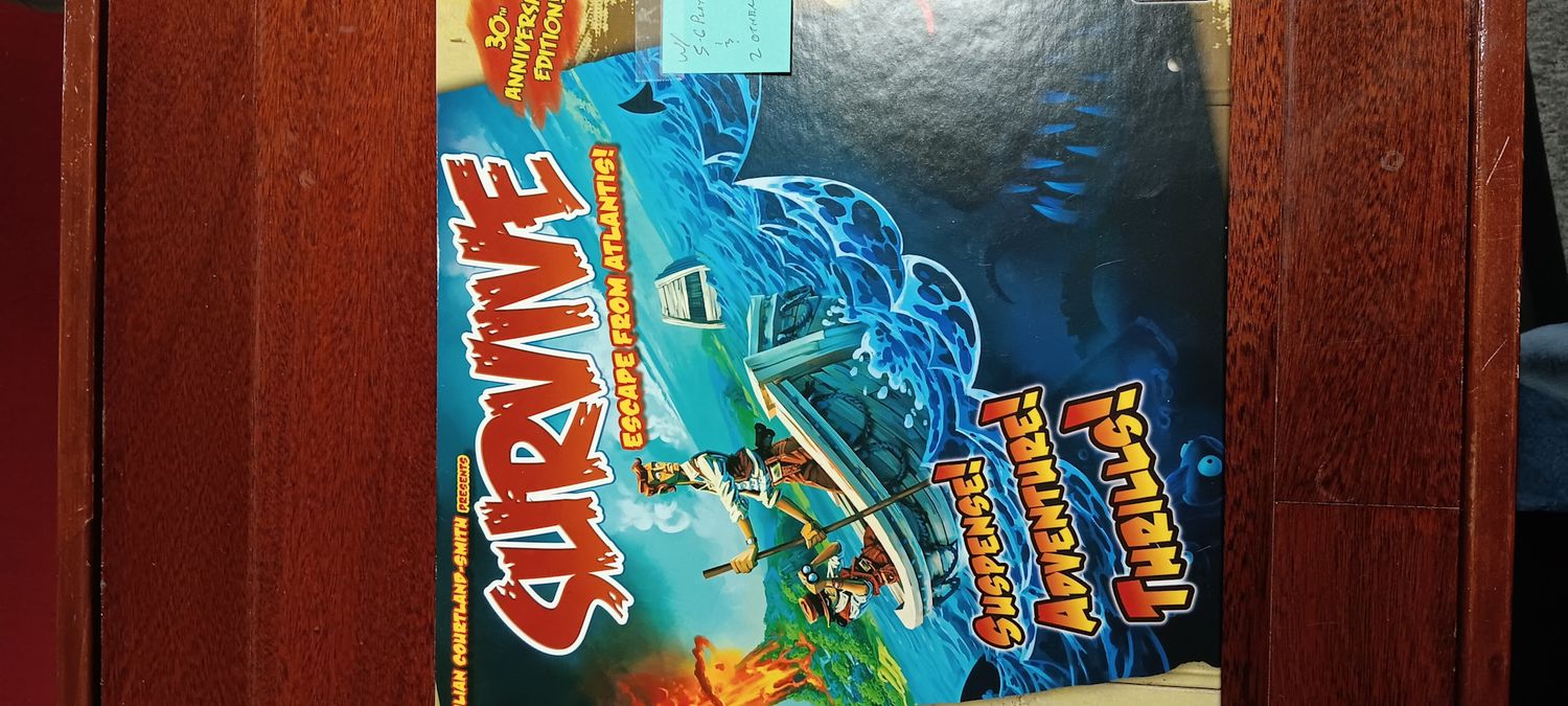C- Survive: Escape from Atlantis w/ expansions
