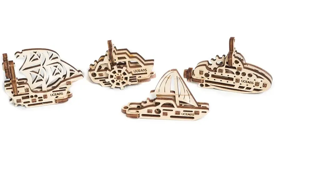 U-Fidgets-Ships. Set of 4 models