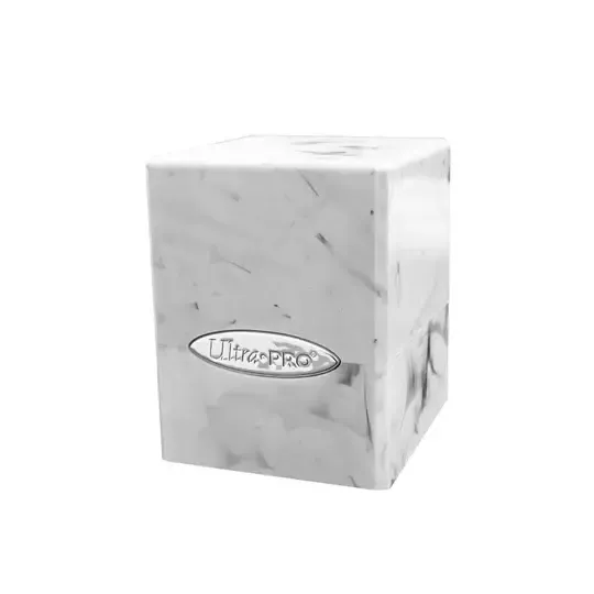 Ultra Pro: Boxes - Marble Satin Cube White and Black