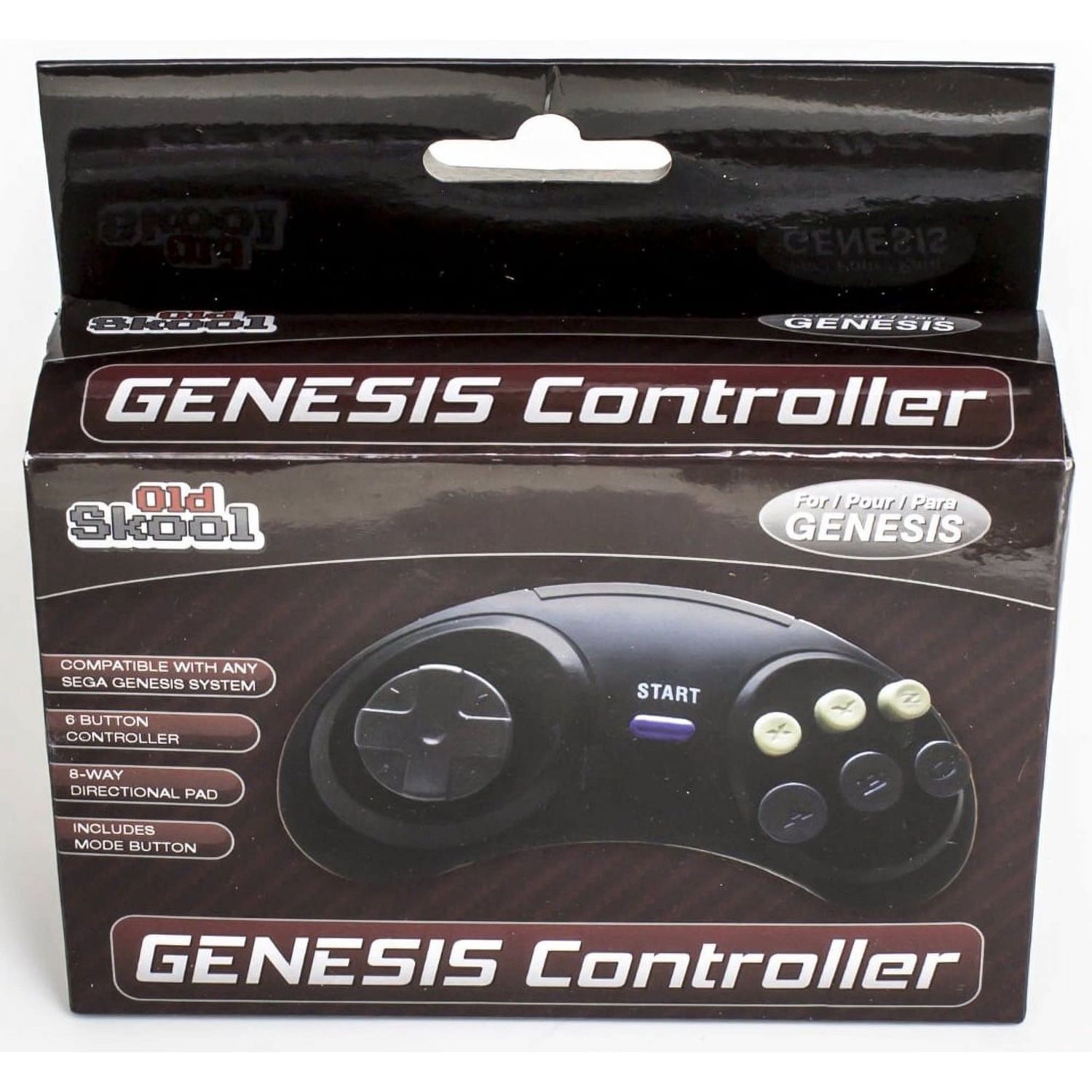 Sega Genesis Controller - 6-Button Game pad