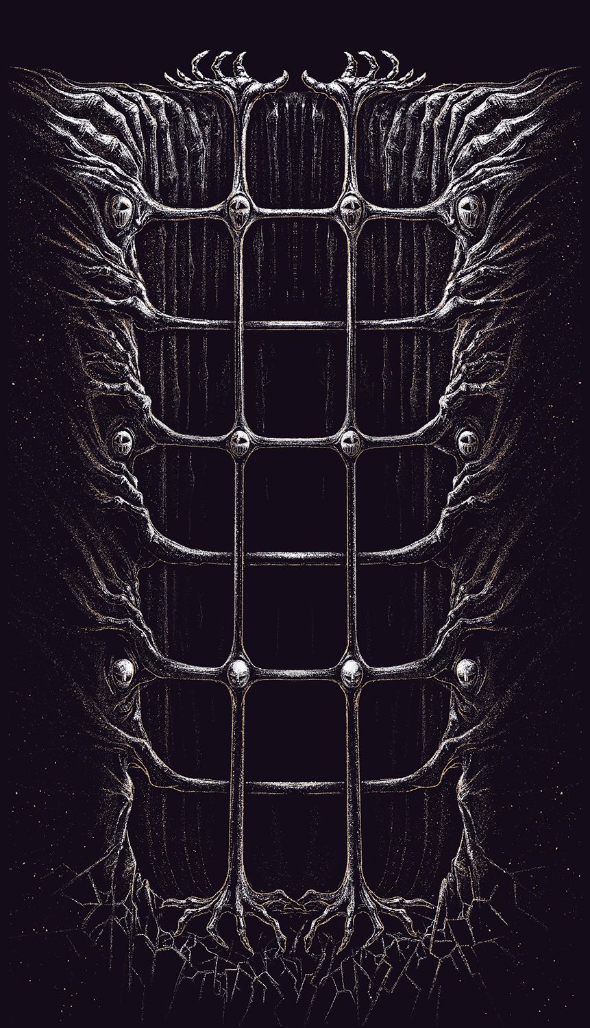 The Night Cage: Shrieking Hollow Playmat
