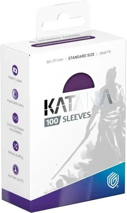 Ultimate Guard KATANA Sleeves Iris Bloom (100) Dark Purple