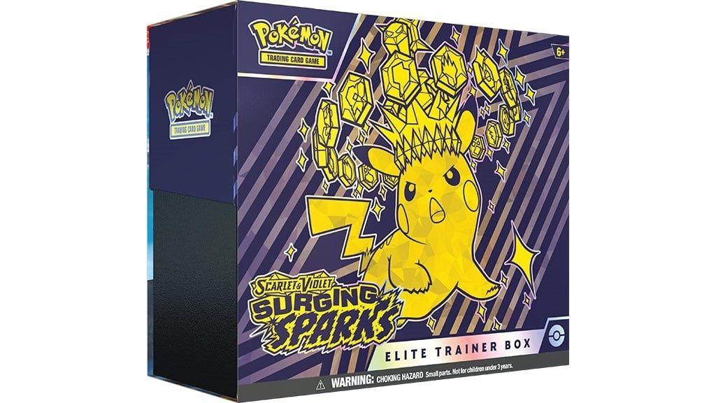 Pokemon TCG: Scarlet &amp; Violet - Surging Sparks Elite Trainer Box