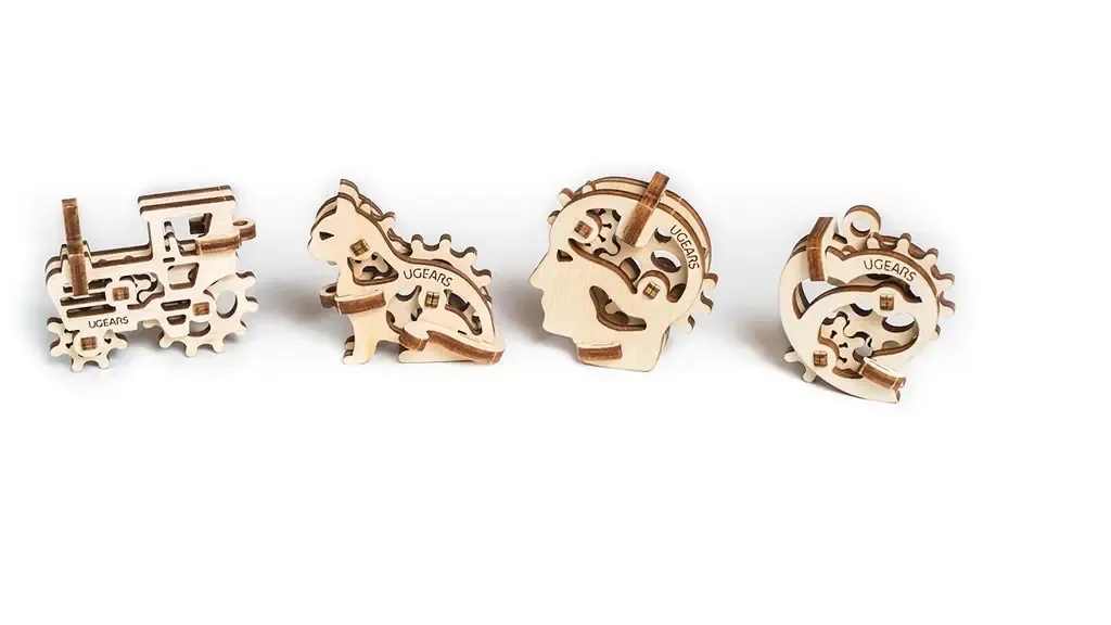 U-Fidgets-Tribiks. Set of 4 models