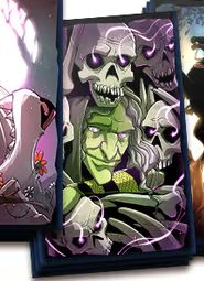 Dice Throne: Outcasts - Necromancer Sleeves