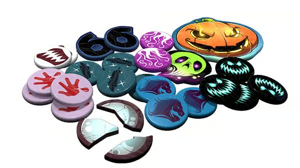 Dice Throne: Outcasts - Acrylic Tokens