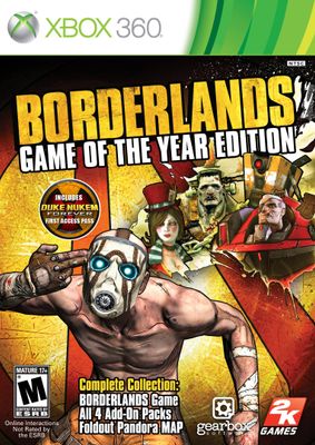Borderlands [Game of the Year] CIB