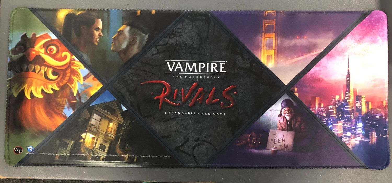 Vampire Rivals San Francisco City Playmat