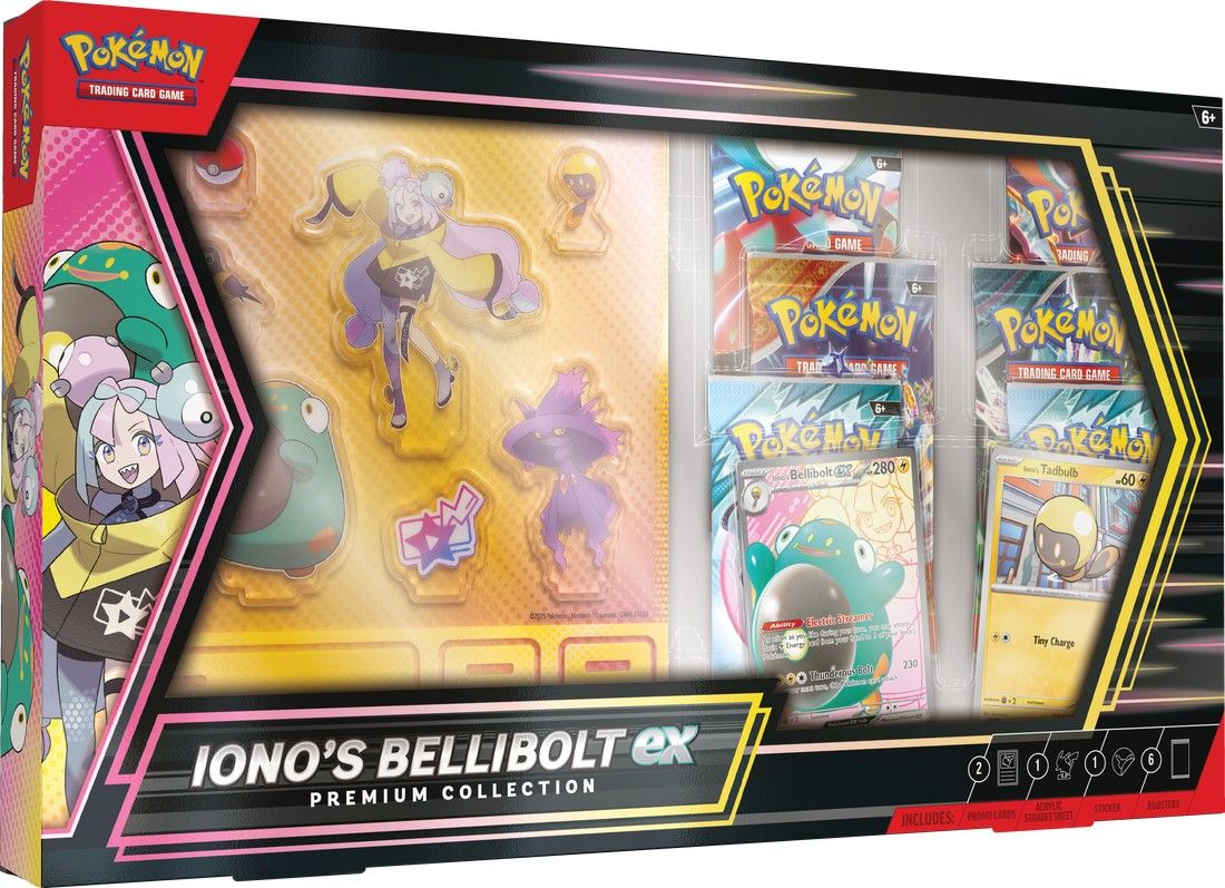 Pokemon TCG: Iono&#39;s Bellibolt ex Premium Collection