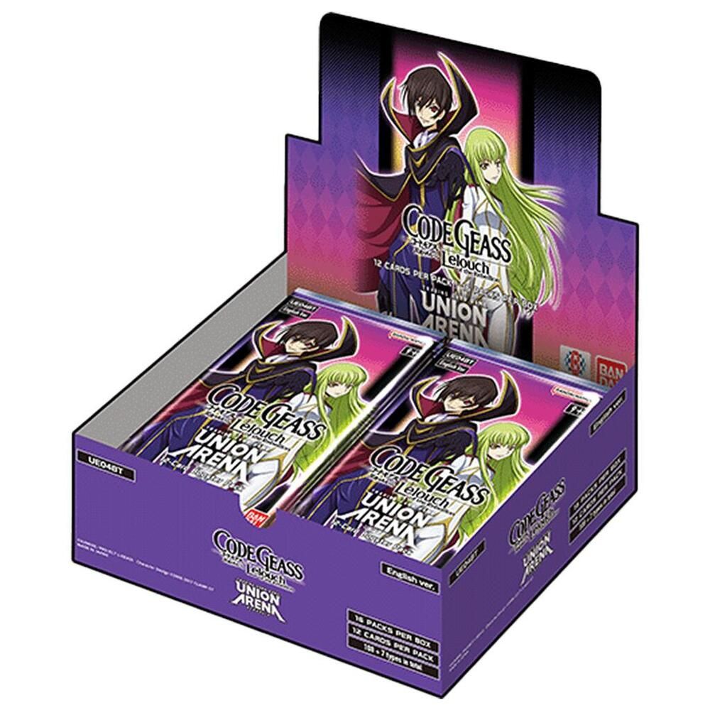 Union Arena: CODE GEASS: Lelouch of the Rebellion Booster Display