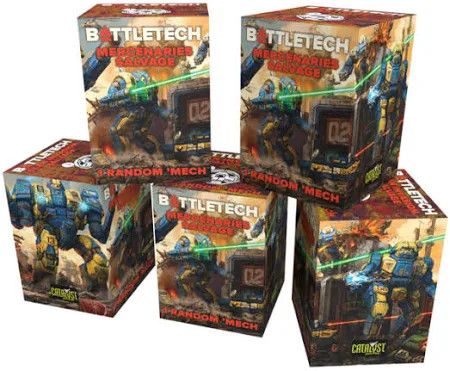 Battletech: Salvage Box: Mercenaries Booster