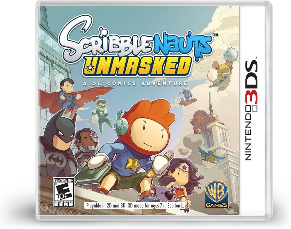 Scribblenauts Unmasked: A DC Comics Adventure CIB