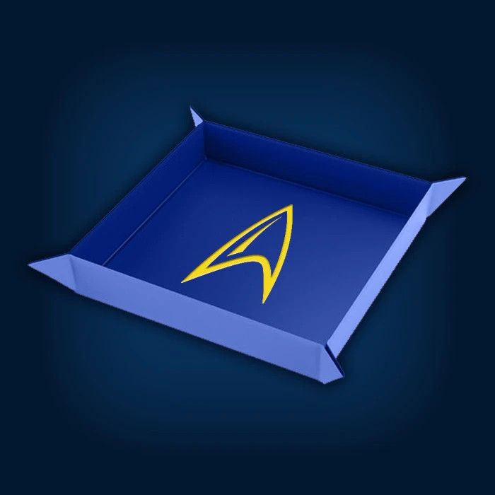Star Trek Ascendancy: The Final Frontier Federation Dice Tray