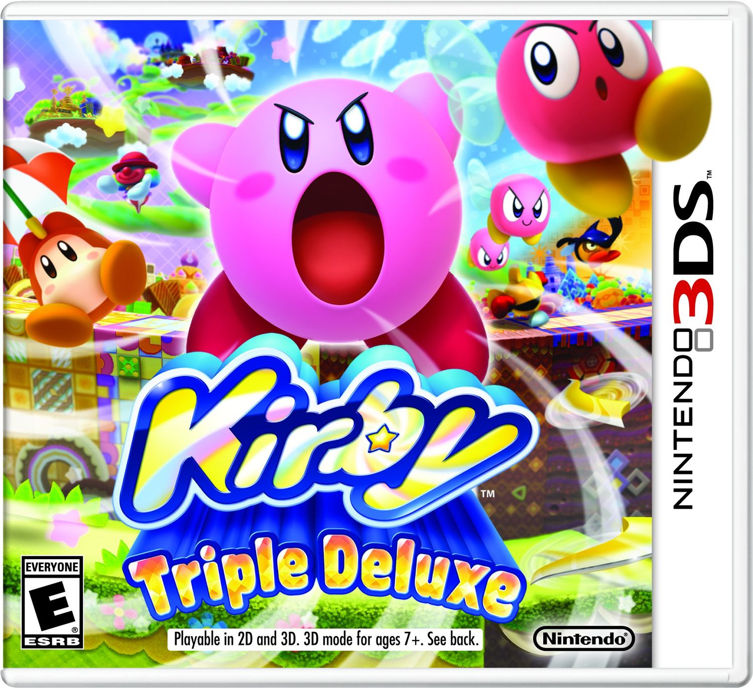 Kirby Triple Deluxe CIB