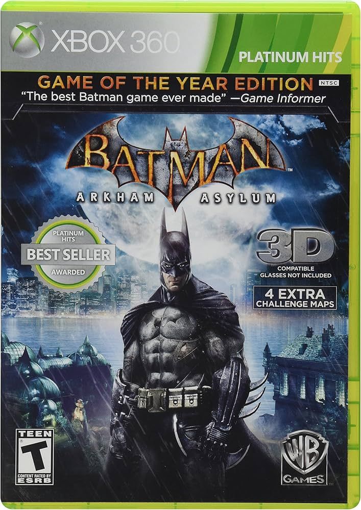 Batman: Arkham Asylum [Game of the Year] CIB