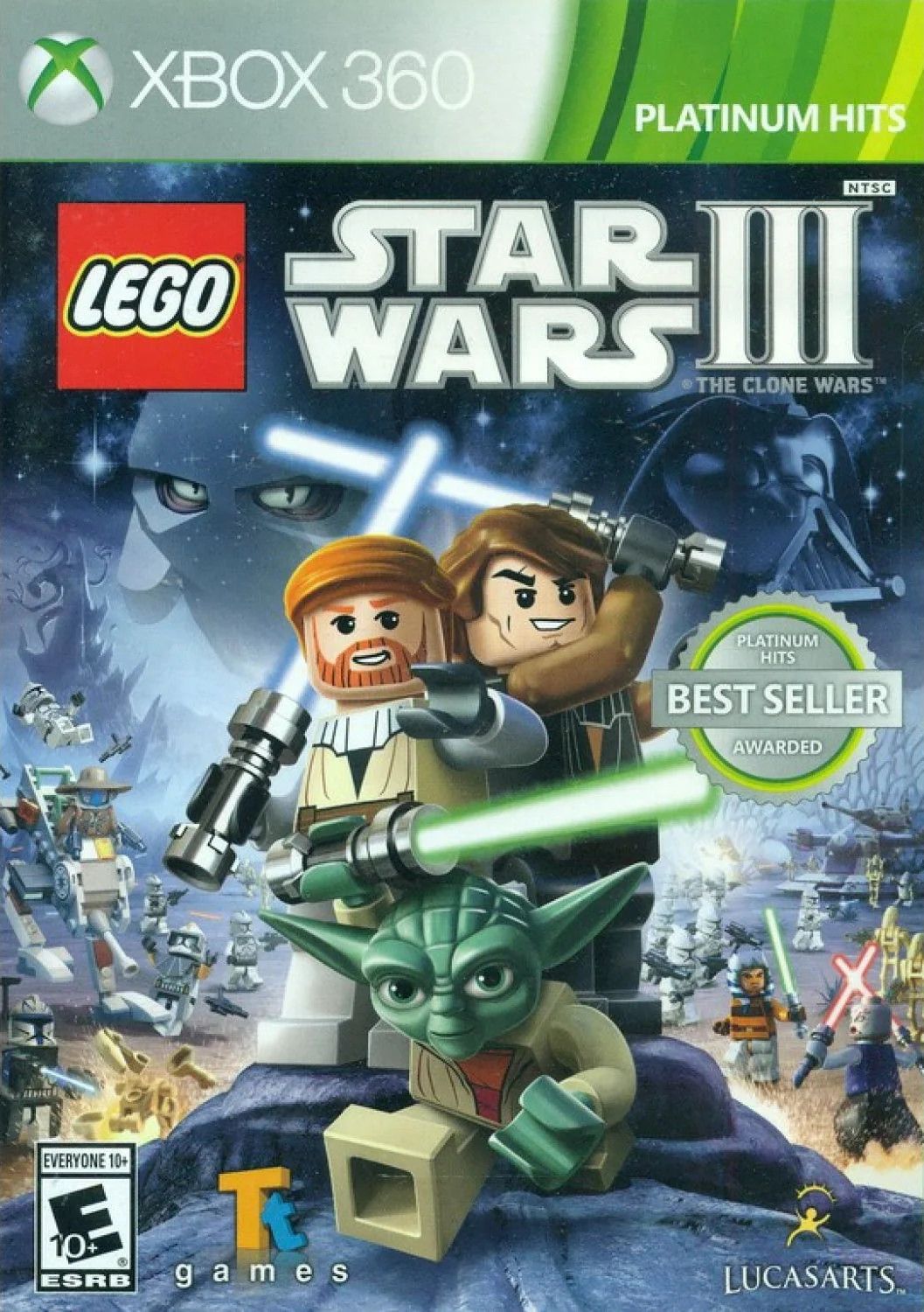 LEGO Star Wars III: The Clone Wars [Platinum Hits] CIB