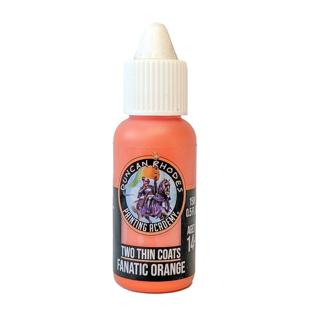 Two Thin Coats: Fanatic Orange